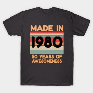 Made In 1980 T-Shirt